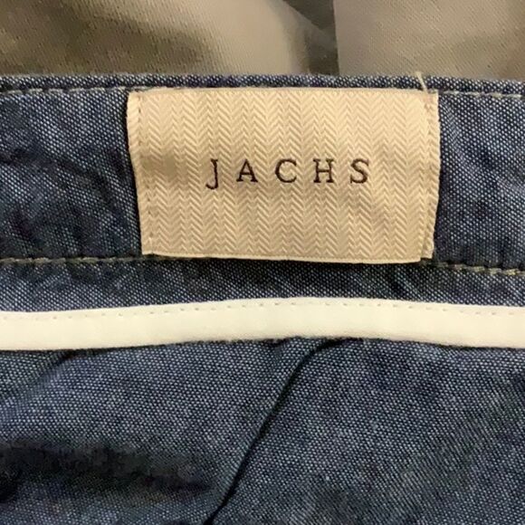 NWT Jachs Men's Flat Front Shorts Grey Sz 38 - Picture 10 of 13